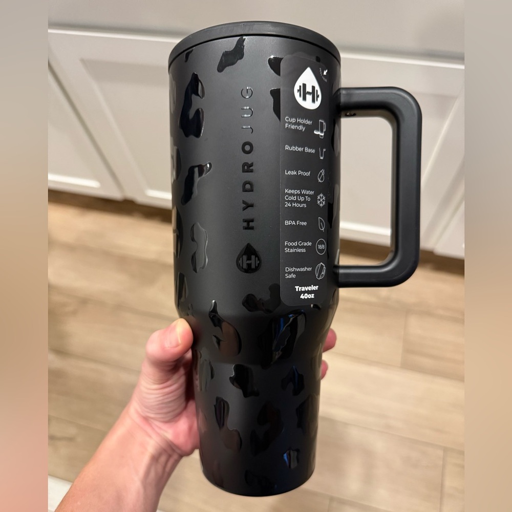 HydroJug Black Camo Stainless Steel Bottle